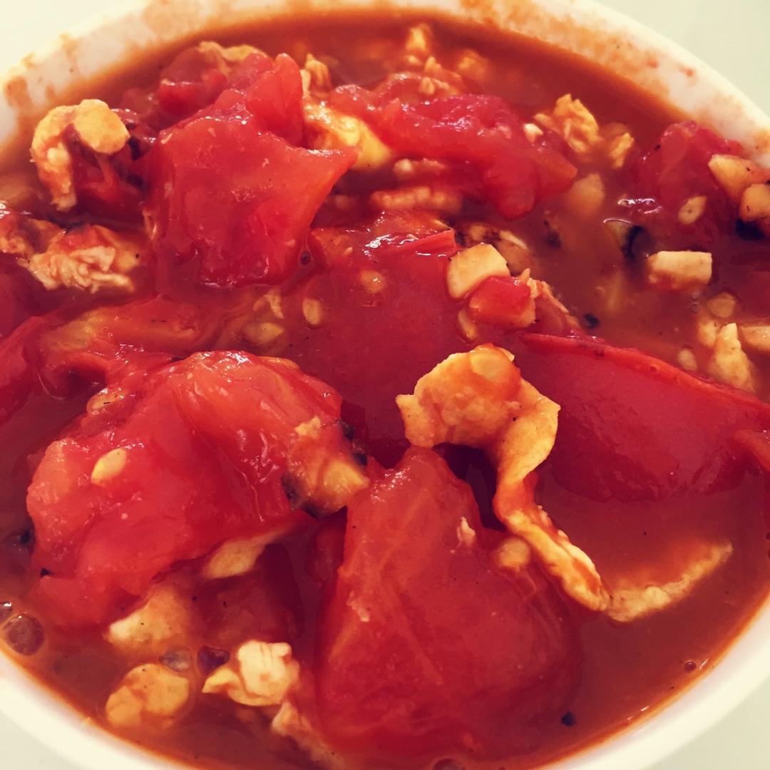 赛螃蟹炒番茄【The national Chinese food】