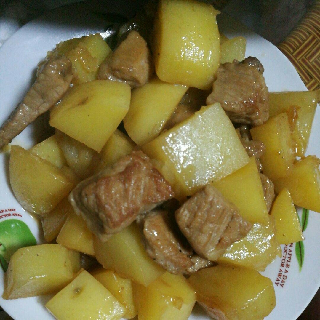 土豆烧肉