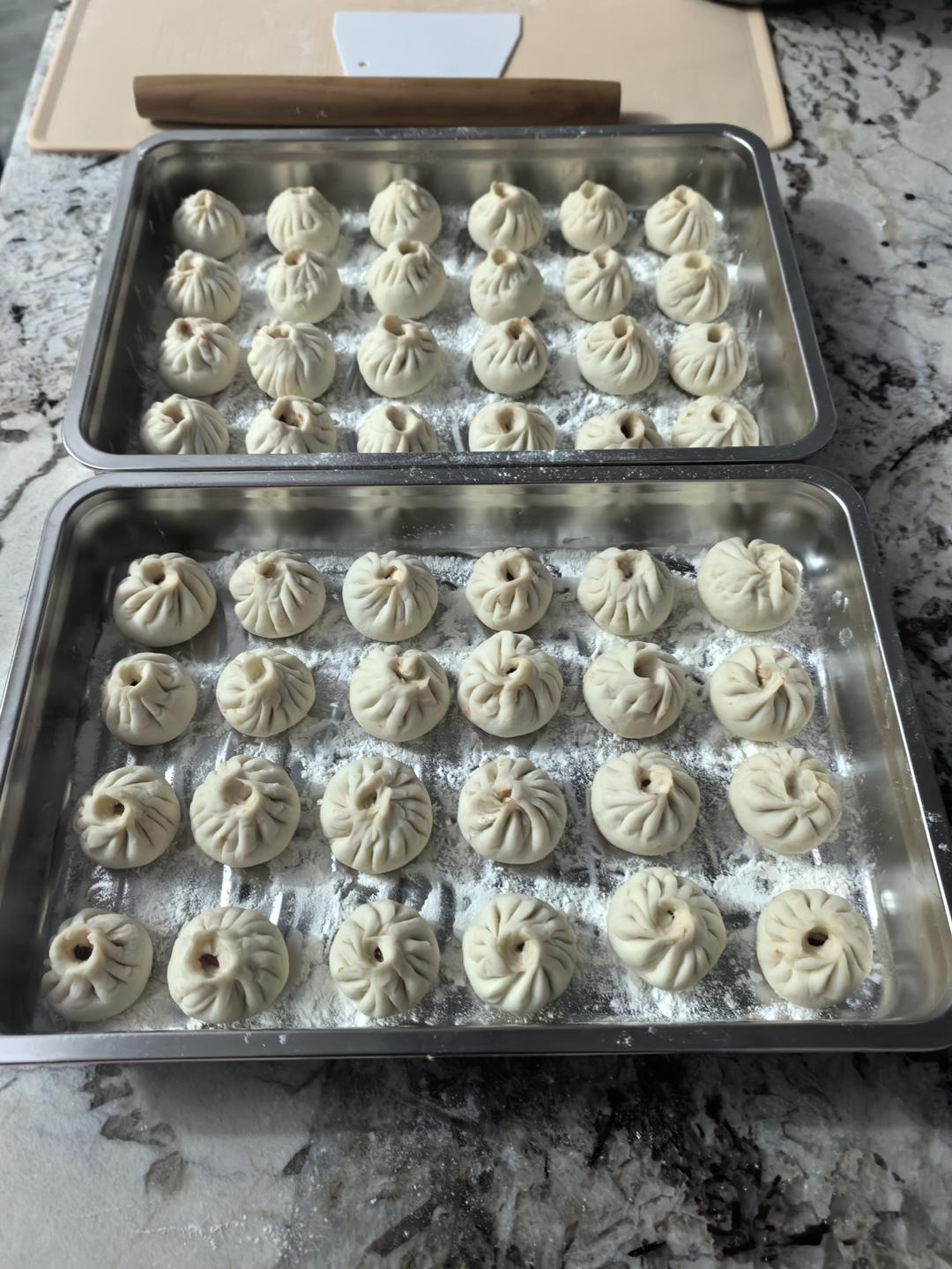 手工揉面三分钟，又韧又薄又好包的饺子皮