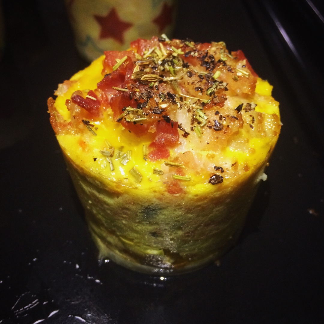 早餐鸡蛋杯cupcake Frittata