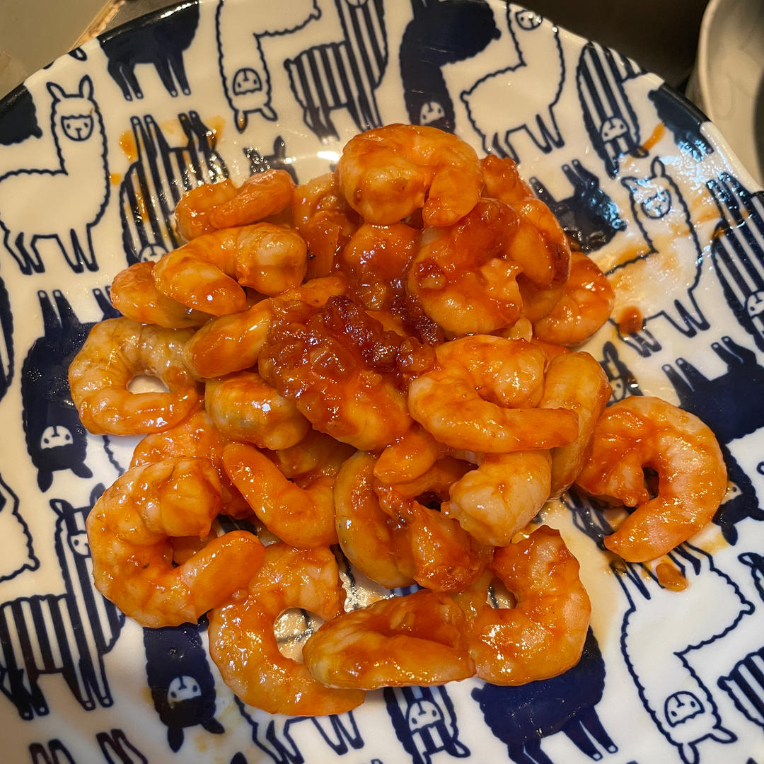 茄汁大虾仁🍤