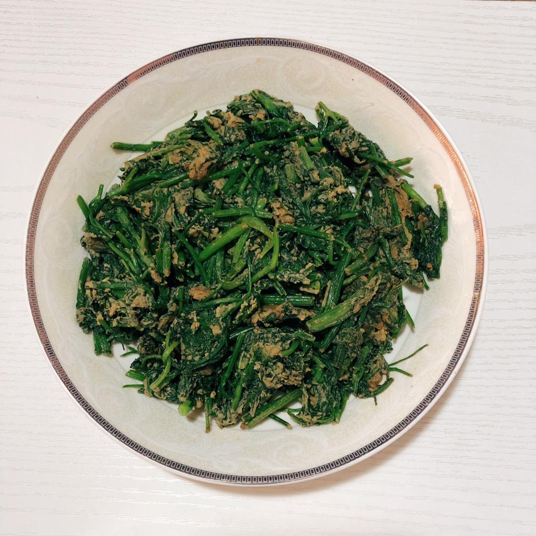 洋洋的老妈做的【健康三餐】炒茴香