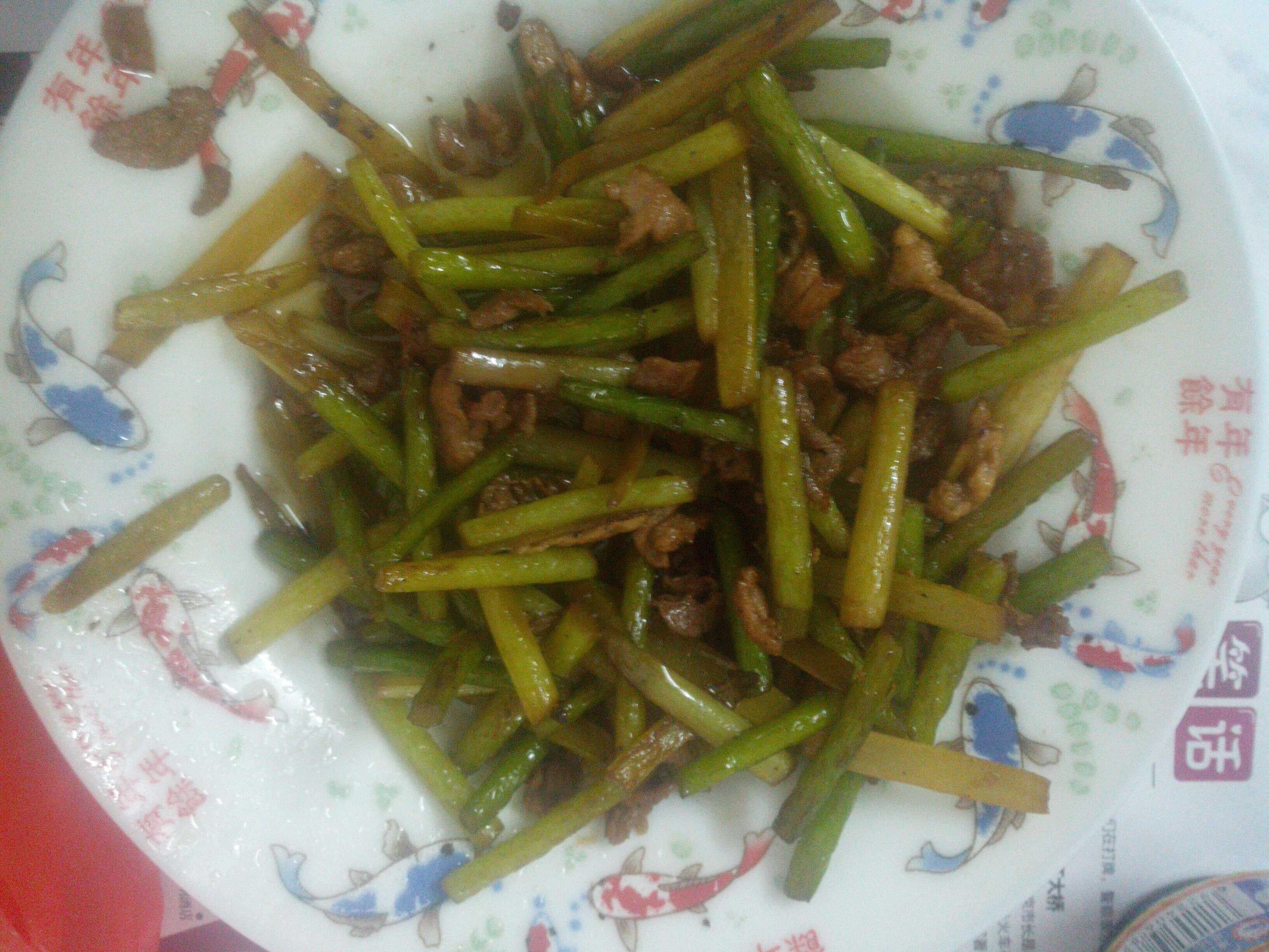 蒜薹炒肉