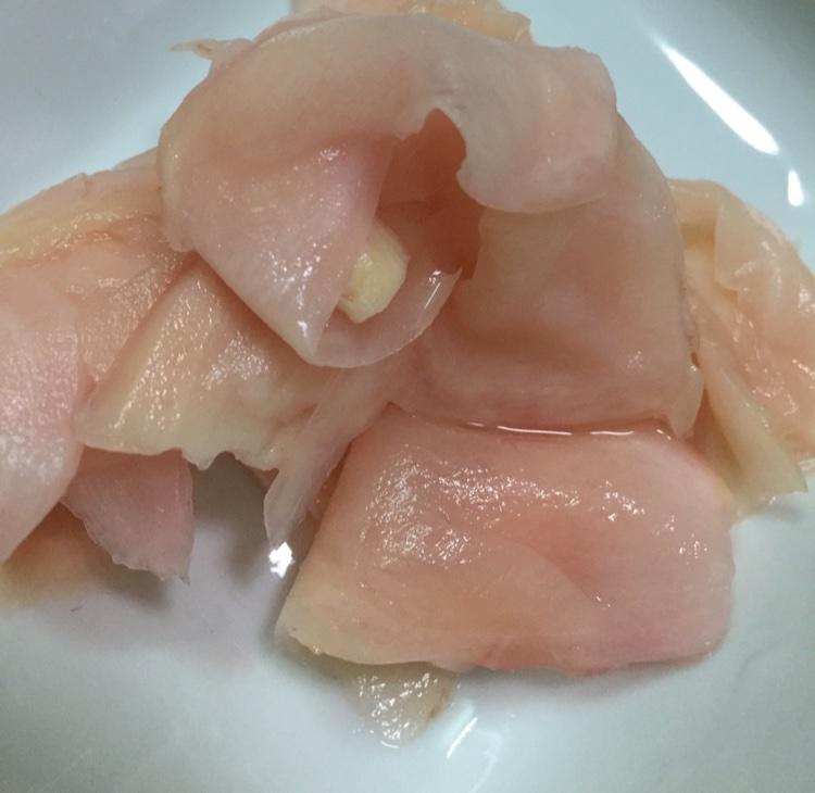 开胃醋浸嫩仔姜——PK日本料理姜的做法