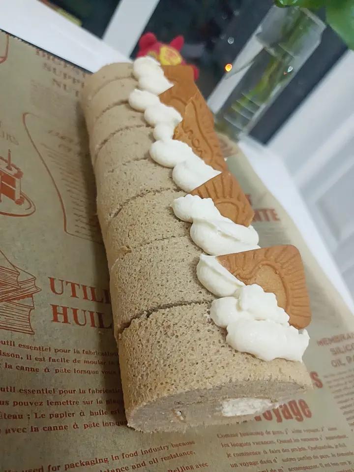 焦糖控必吃👉海盐焦糖摩卡蛋糕卷❗️好吃不腻