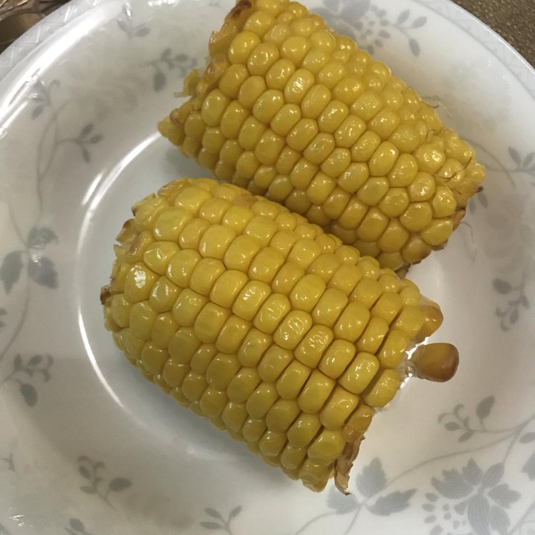超简单的空气炸锅·烤玉米