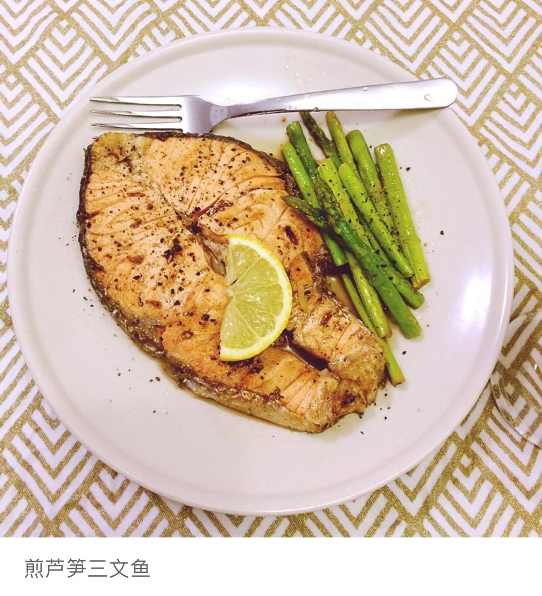 香煎三文鱼