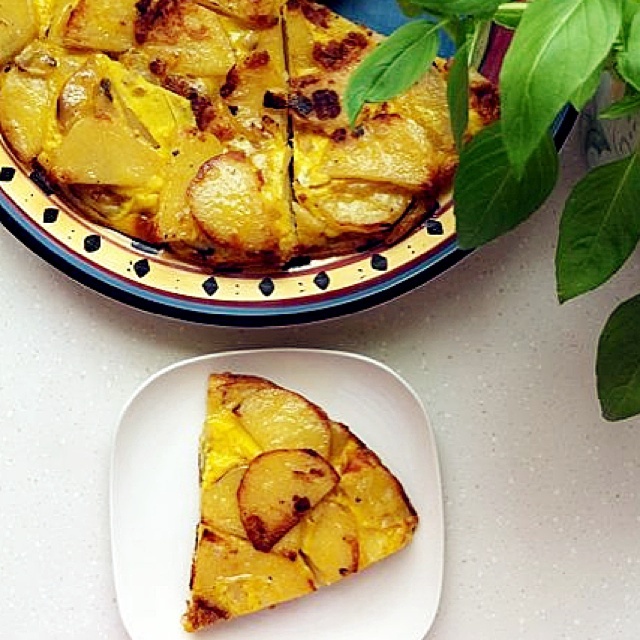 西班牙鸡蛋土豆饼 tortilla de patatas