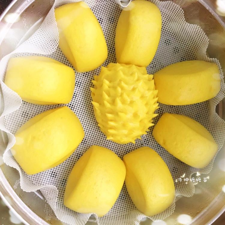 小美版南瓜奶香馒头