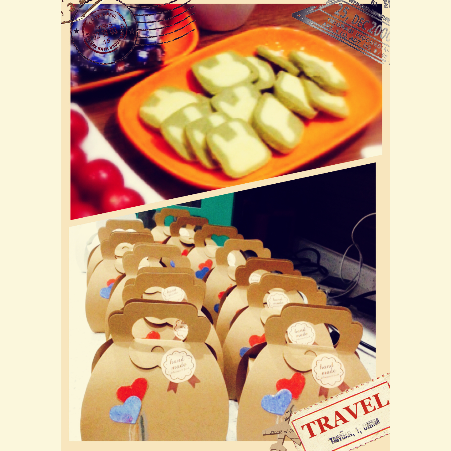 抹茶兔兔曲奇（比熊猫简单！超详细实物图+超良心手绘图）