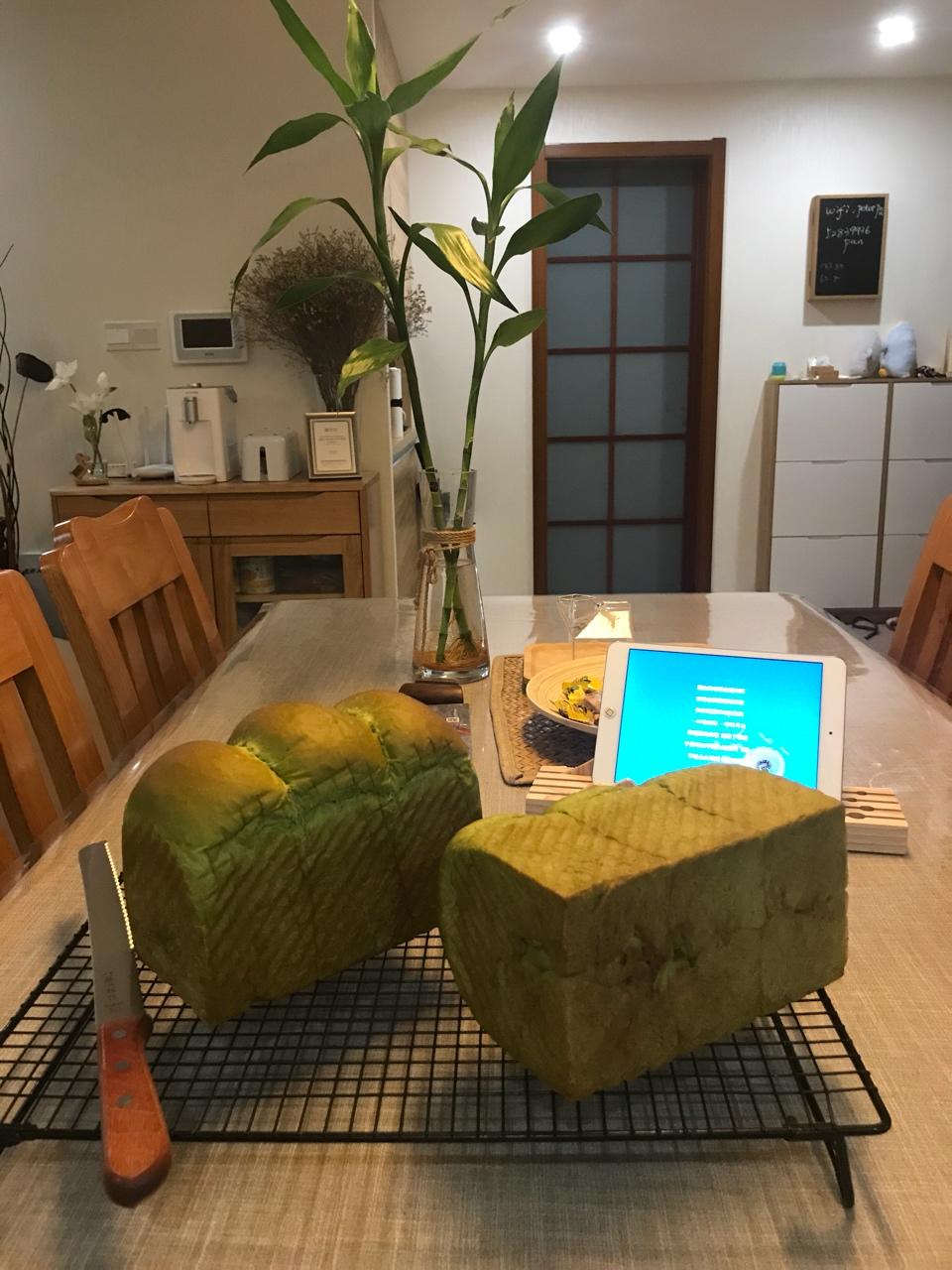 抹茶蔓越莓吐司