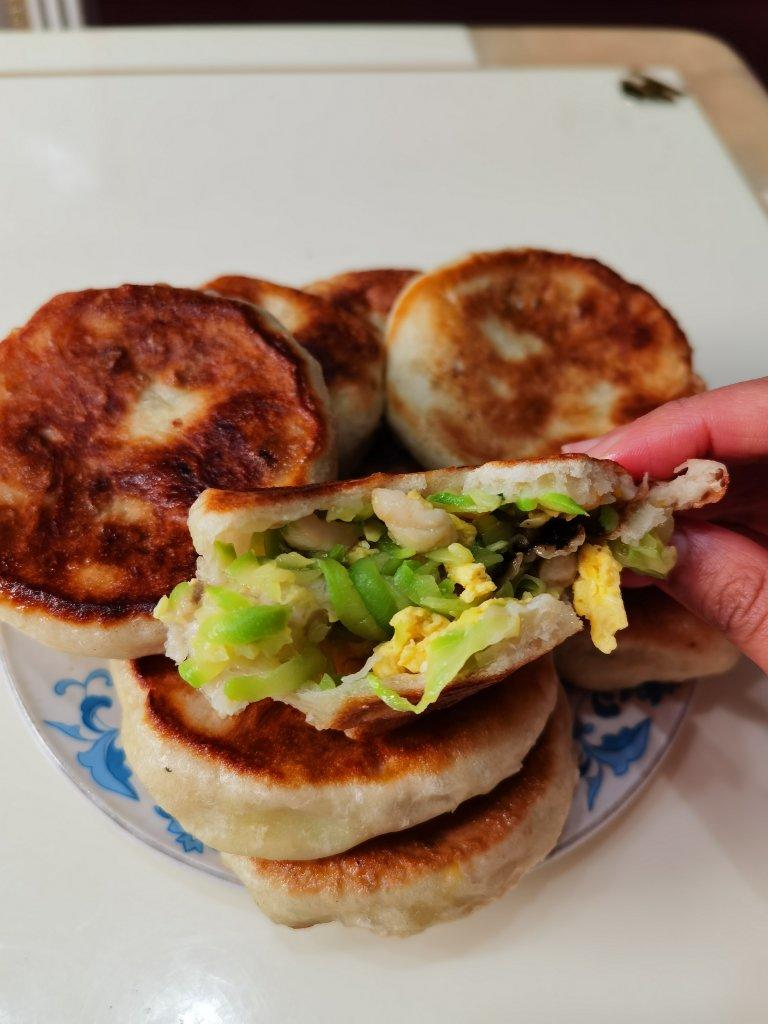 不用去早餐店的发面馅饼