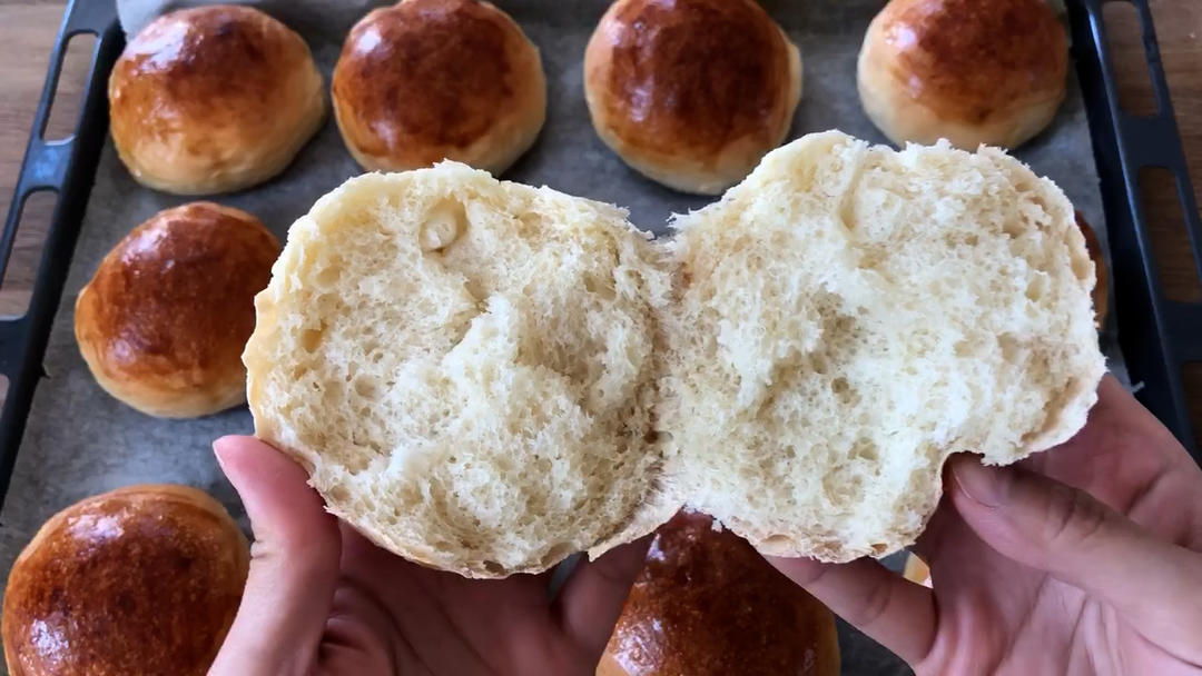 纯奶手撕吐司的做法 步骤1