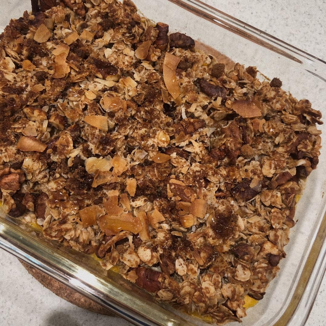 粉糯红薯泥配燕麦酥丨健康·三餐