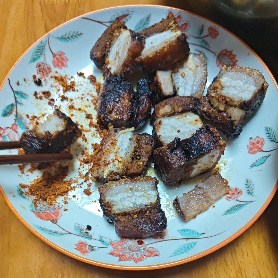 空气炸锅脆皮五花肉