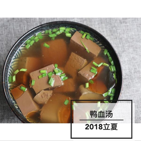 鸡血豆腐汤