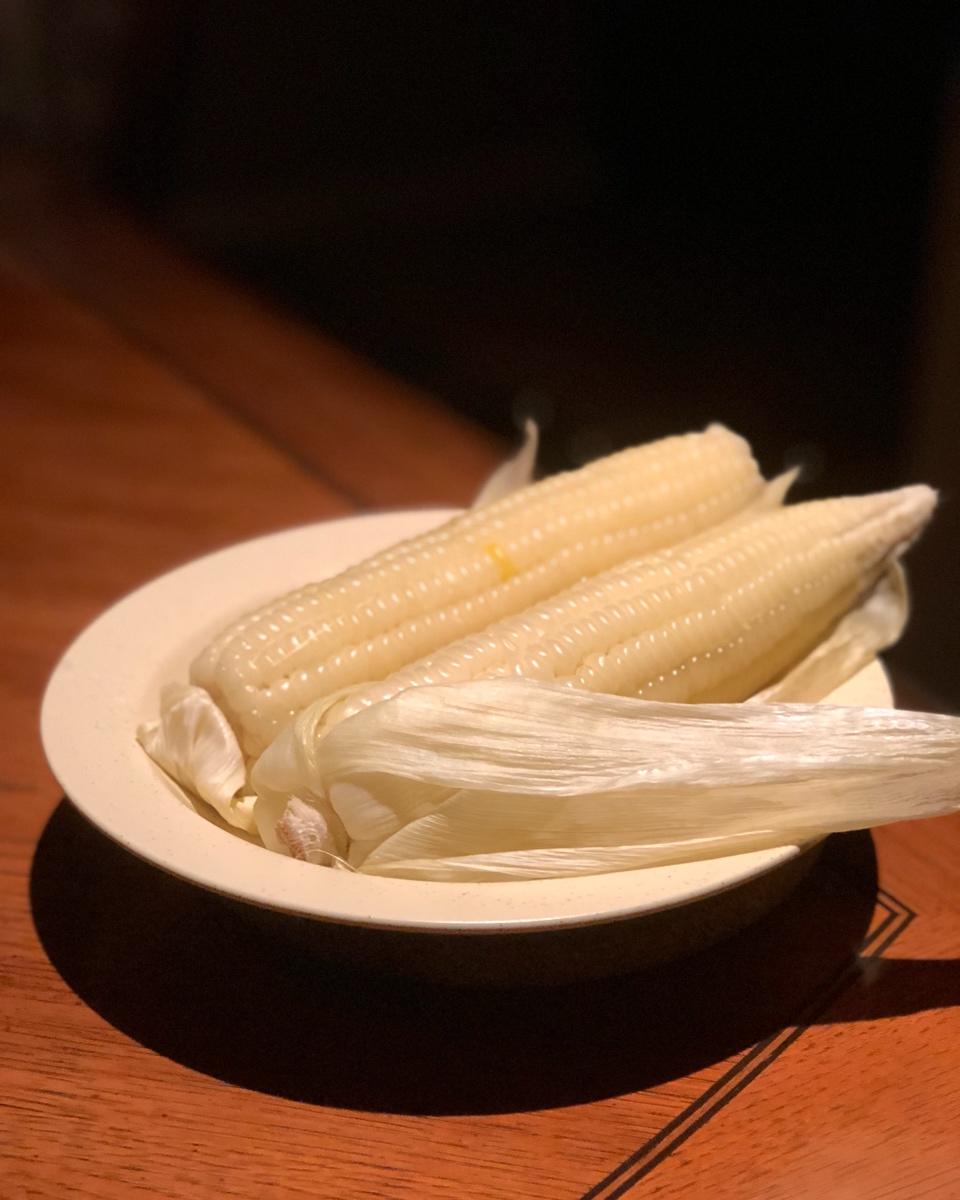 i-wen做的路边摊烤玉米(烤箱带皮版)