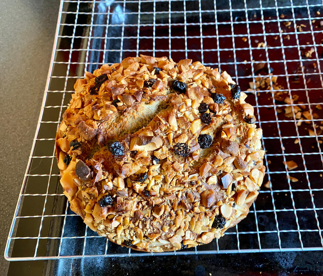 香蕉核桃面包banana bread