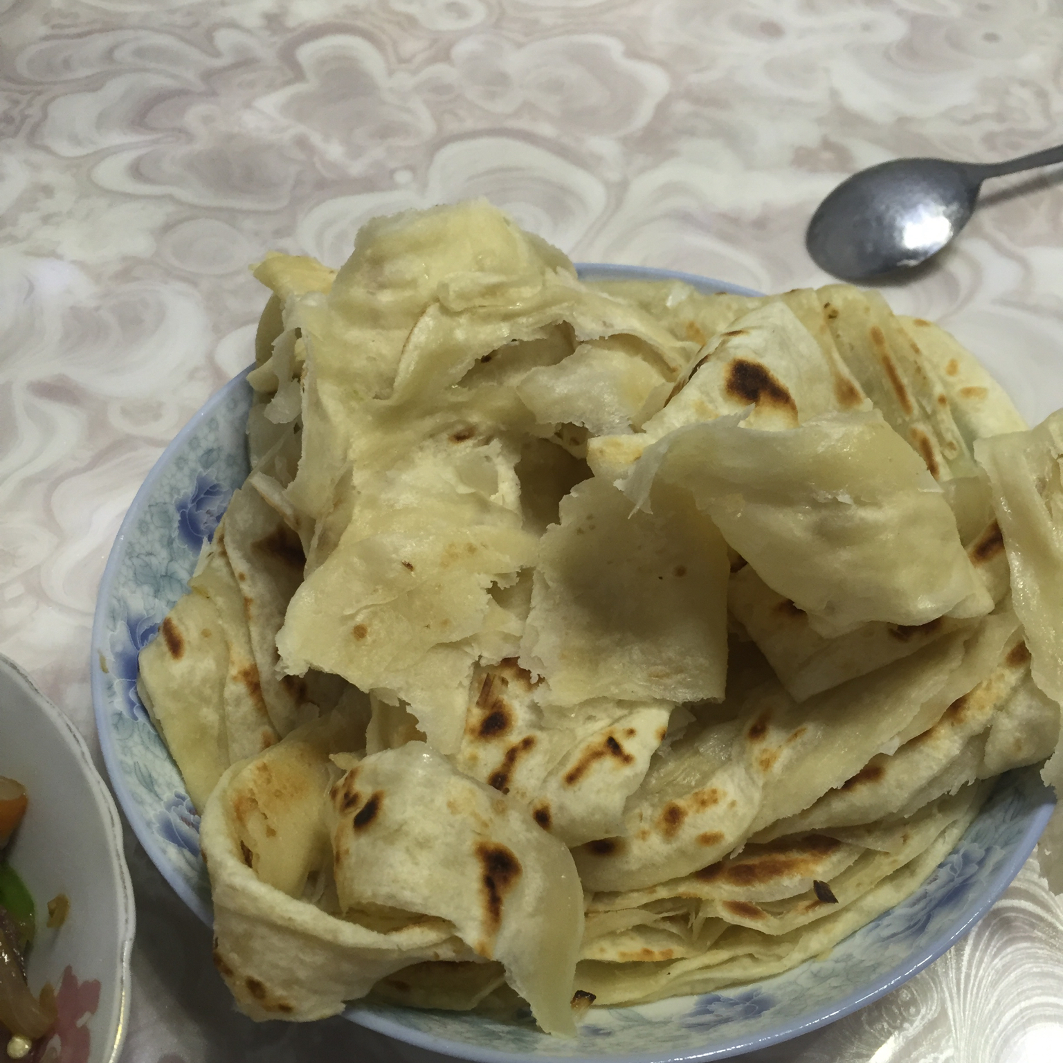 葱花手抓饼