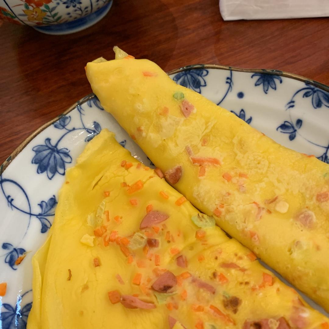 快速早餐鸡蛋葱花饼