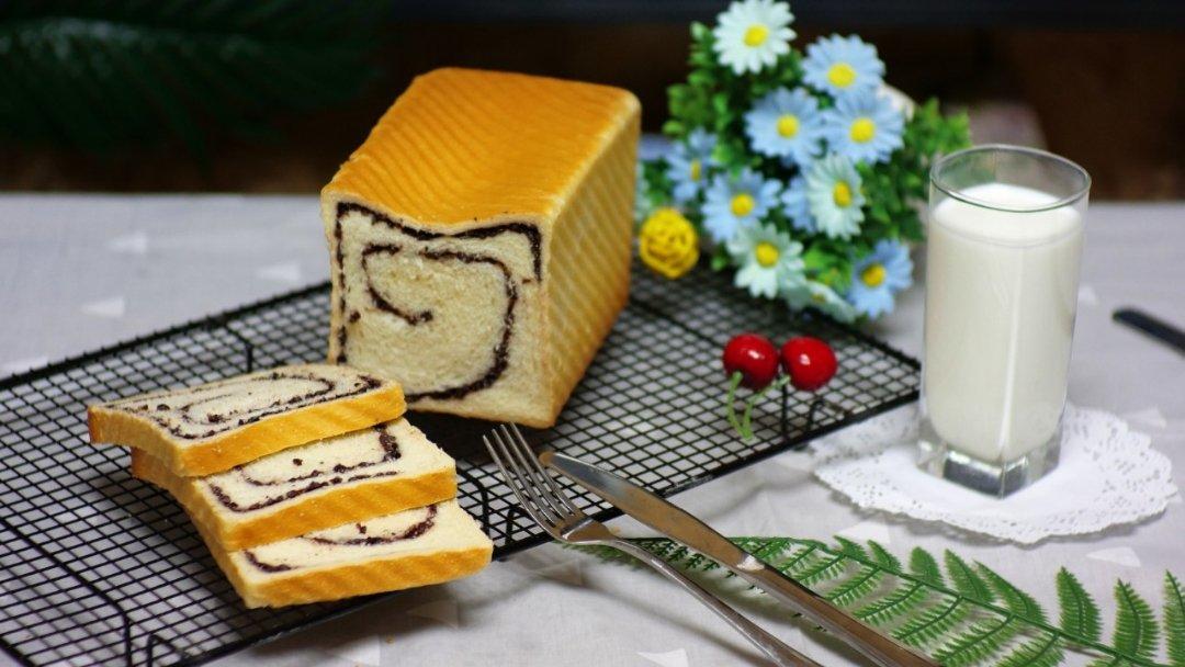 黑米吐司~厨渣早餐，自制松软吐司