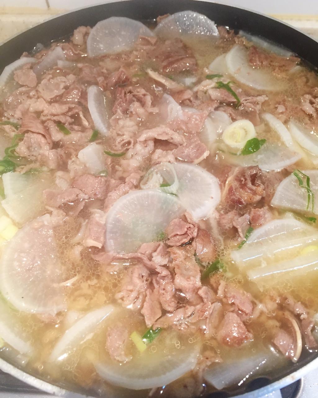 白老师的牛肉萝卜汤