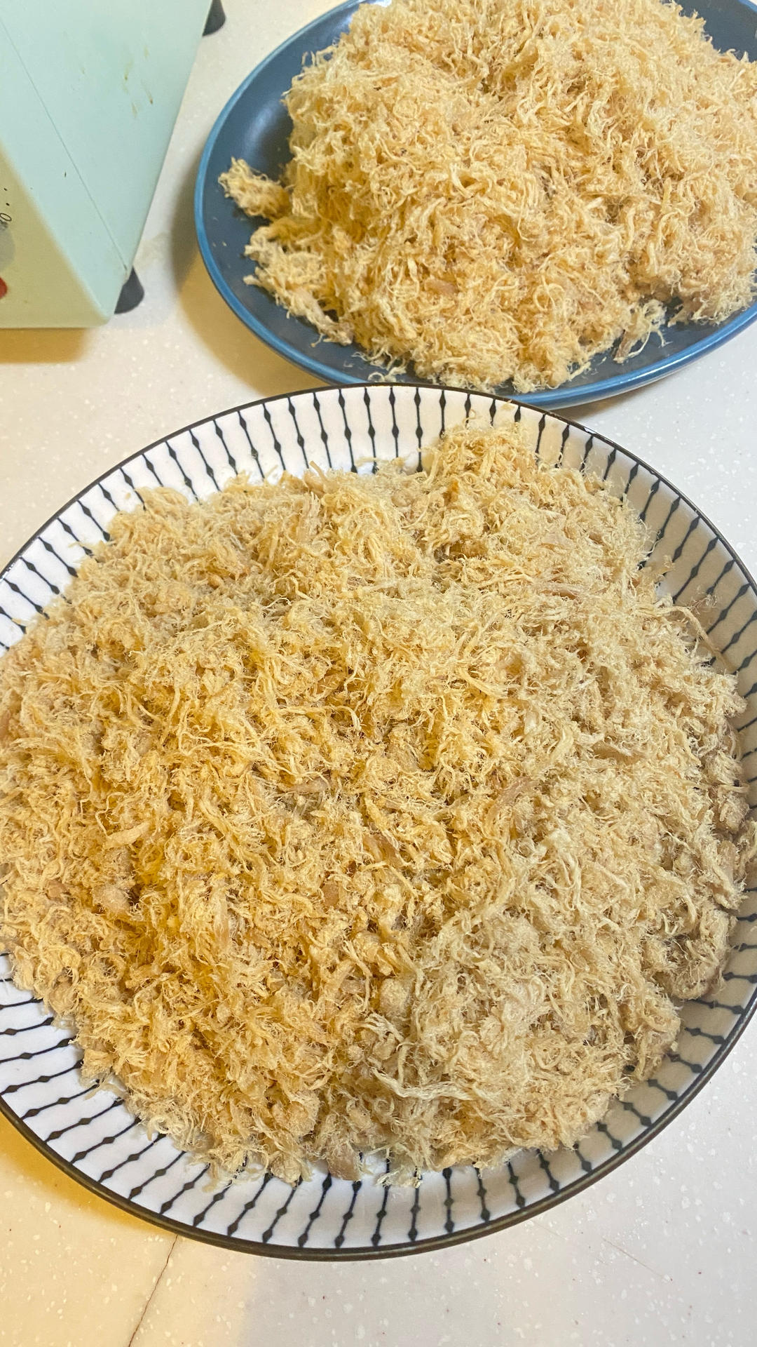 自制肉松（烤箱+电动打蛋器，快速版）