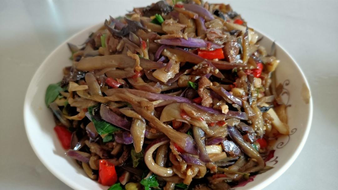 鱼香茄子丝