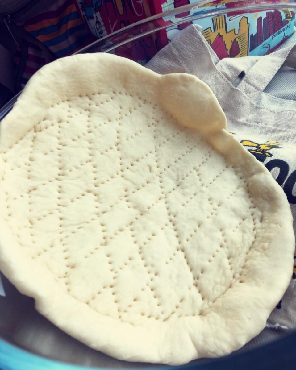 八寸披萨饼皮（四个）制作