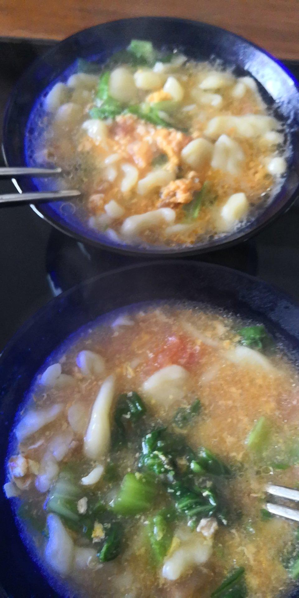 很有筋道的面疙瘩