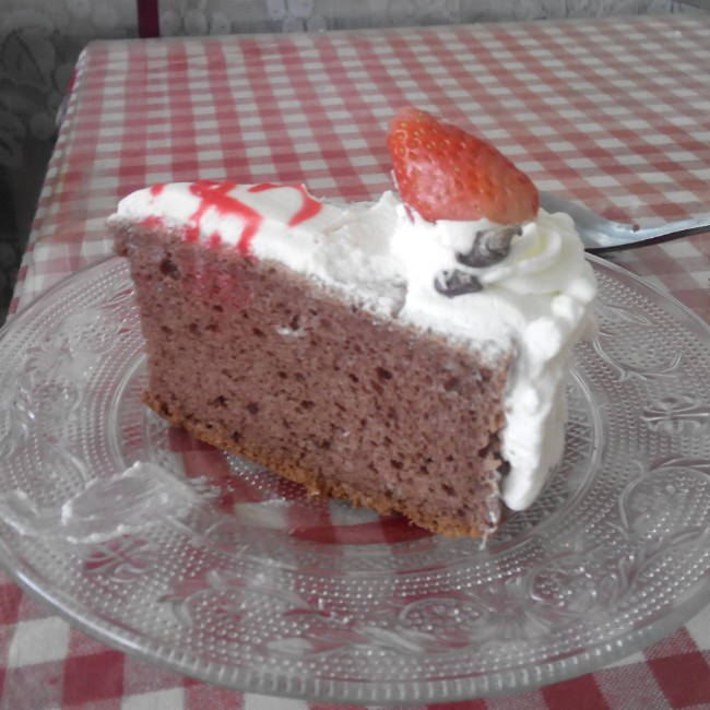 巧克力戚风蛋糕