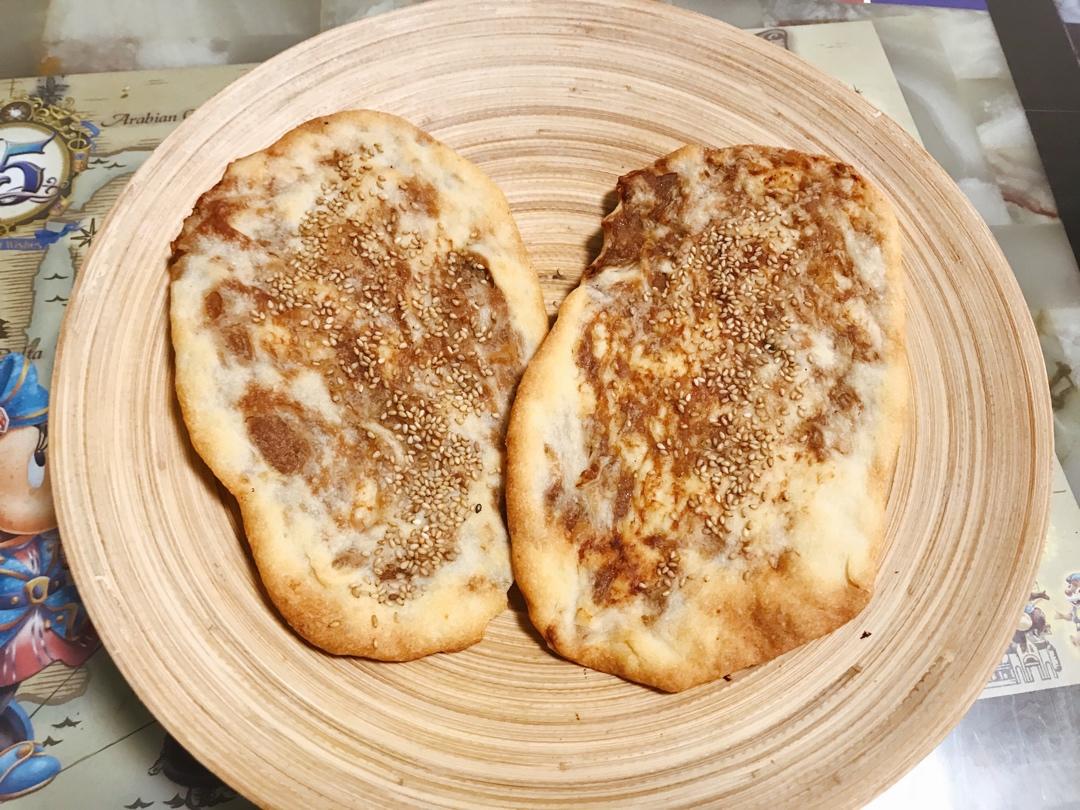 ✨烤箱版牛肉锅盔饼。