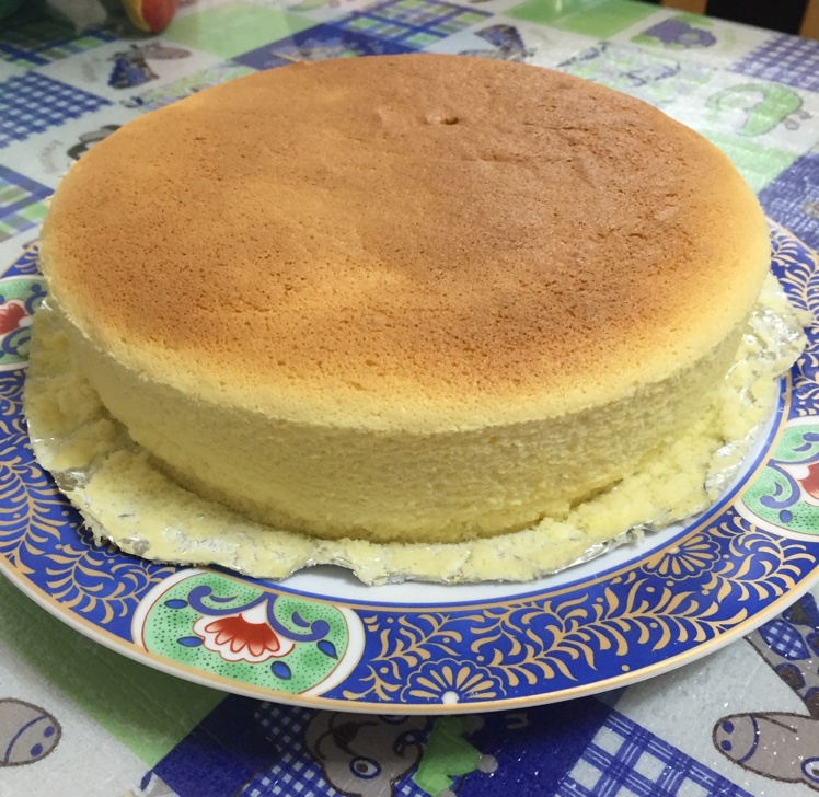 6寸轻芝士蛋糕(乳酪戚风蛋糕)