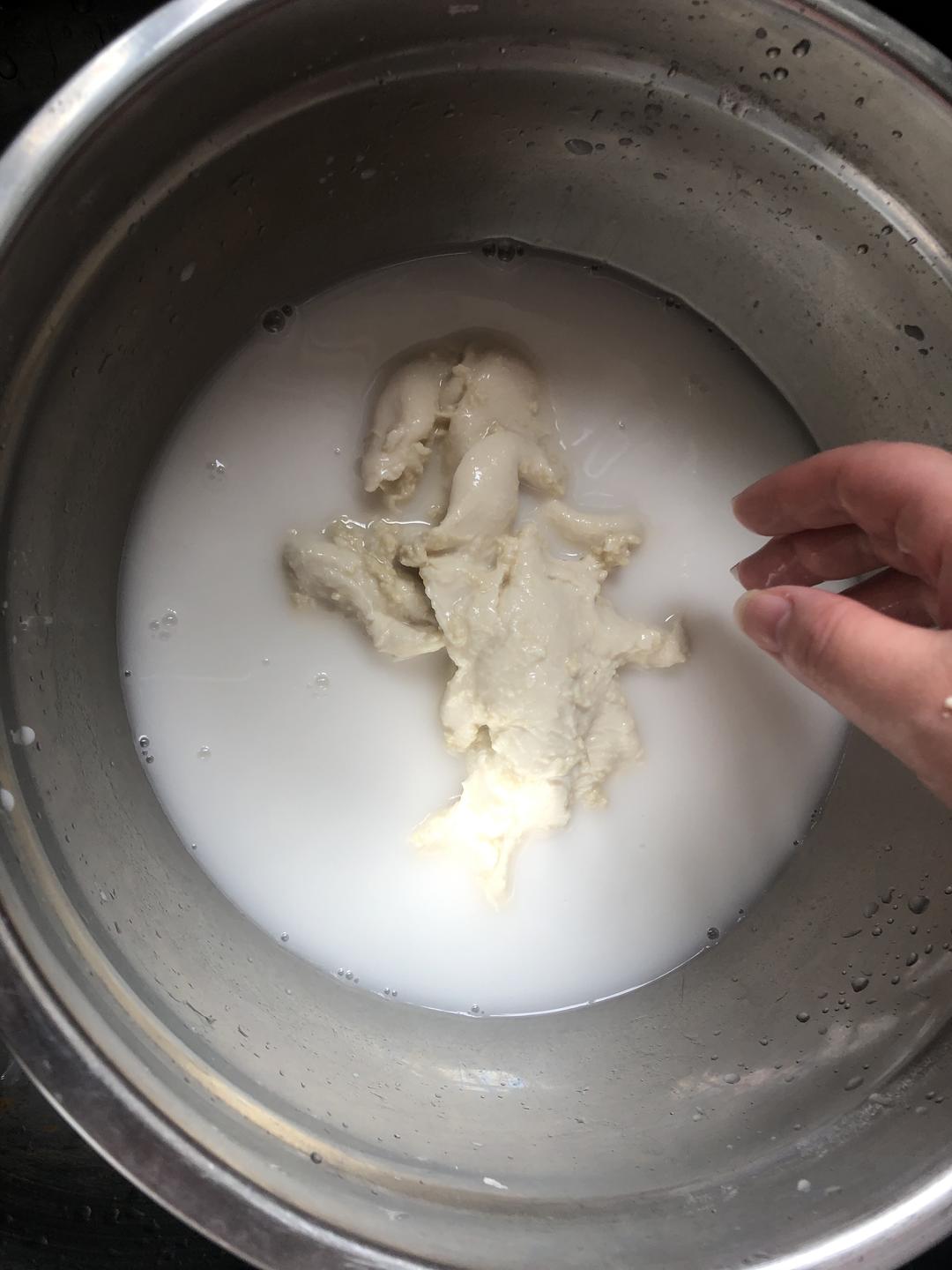 纯奶手撕吐司的做法 步骤1