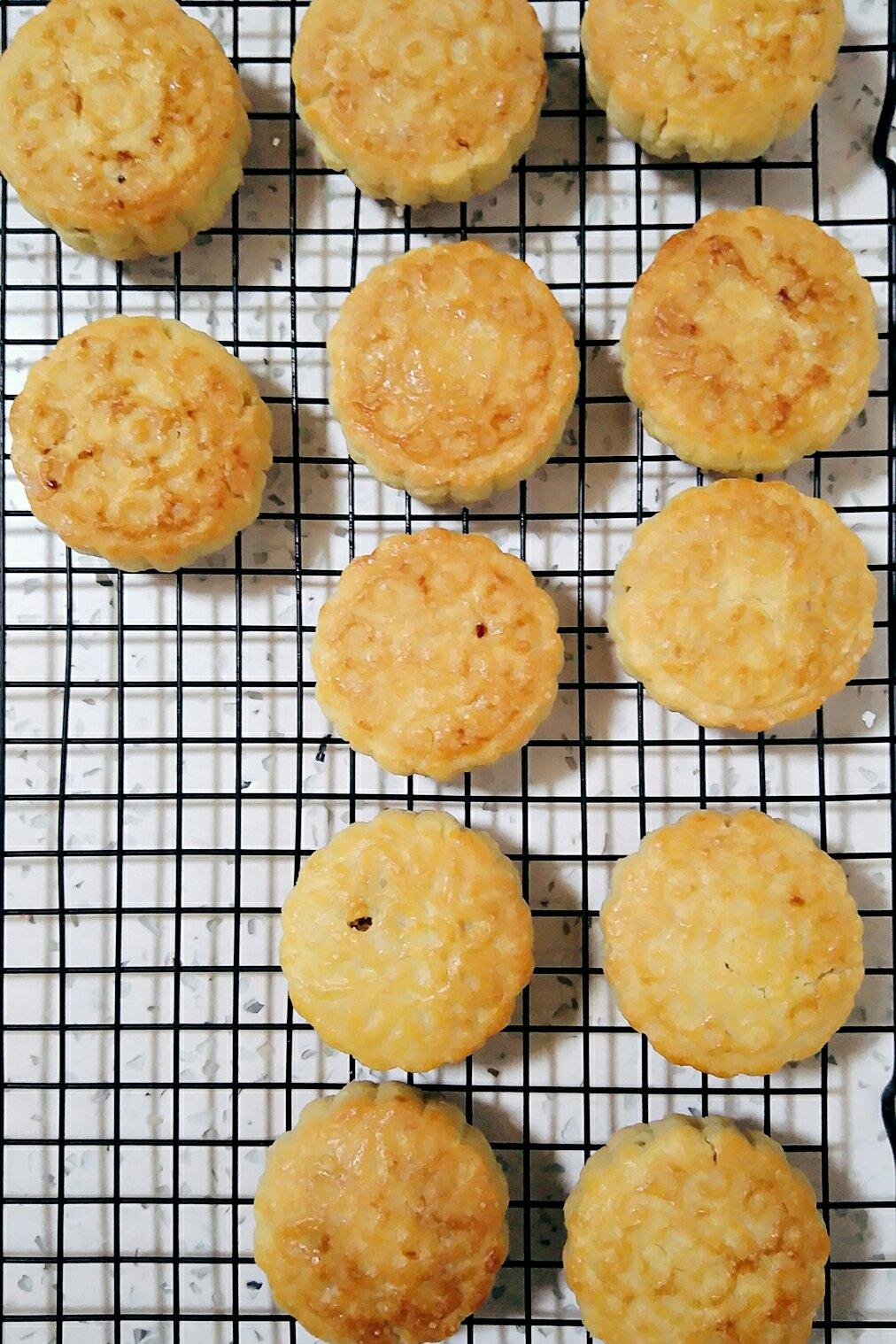 北方传统老式月饼（不加转化糖浆版本）