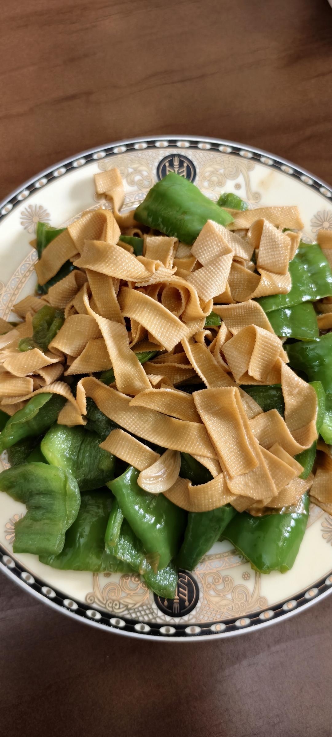 东北人最爱的国菜 尖椒干豆腐