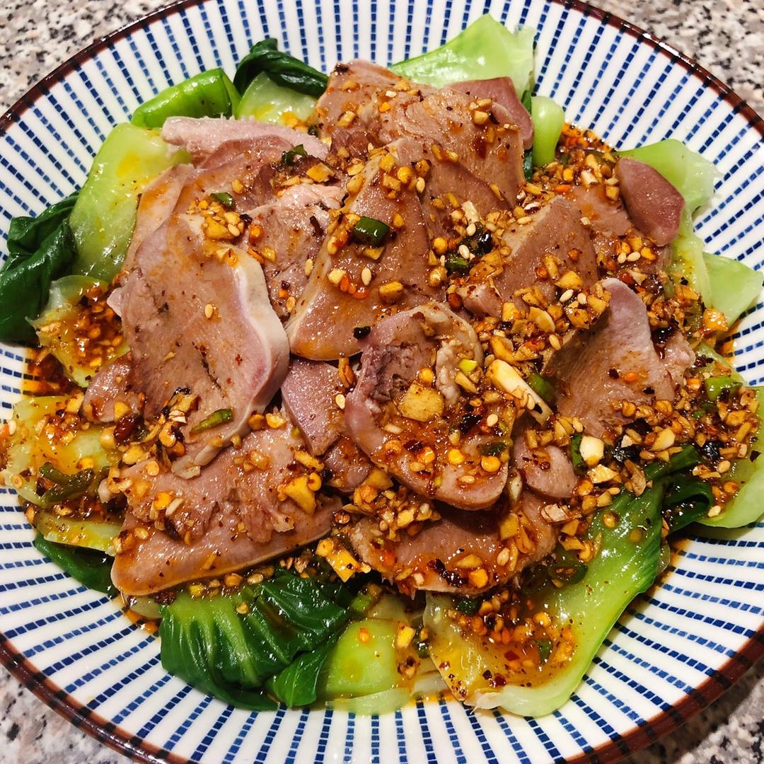 椒麻鱼做的凉拌猪舌