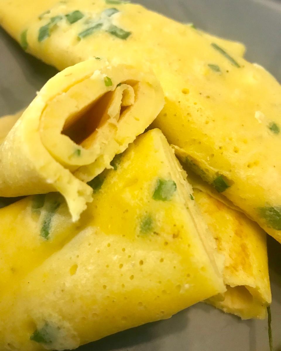 【牛奶鸡蛋早餐软饼】的做法