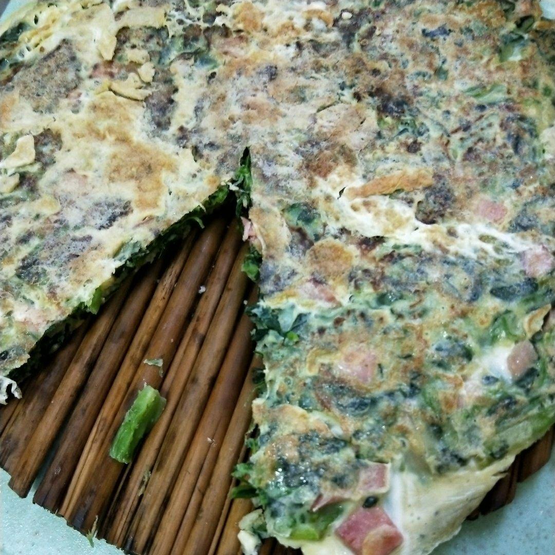 低脂菠菜蛋饼