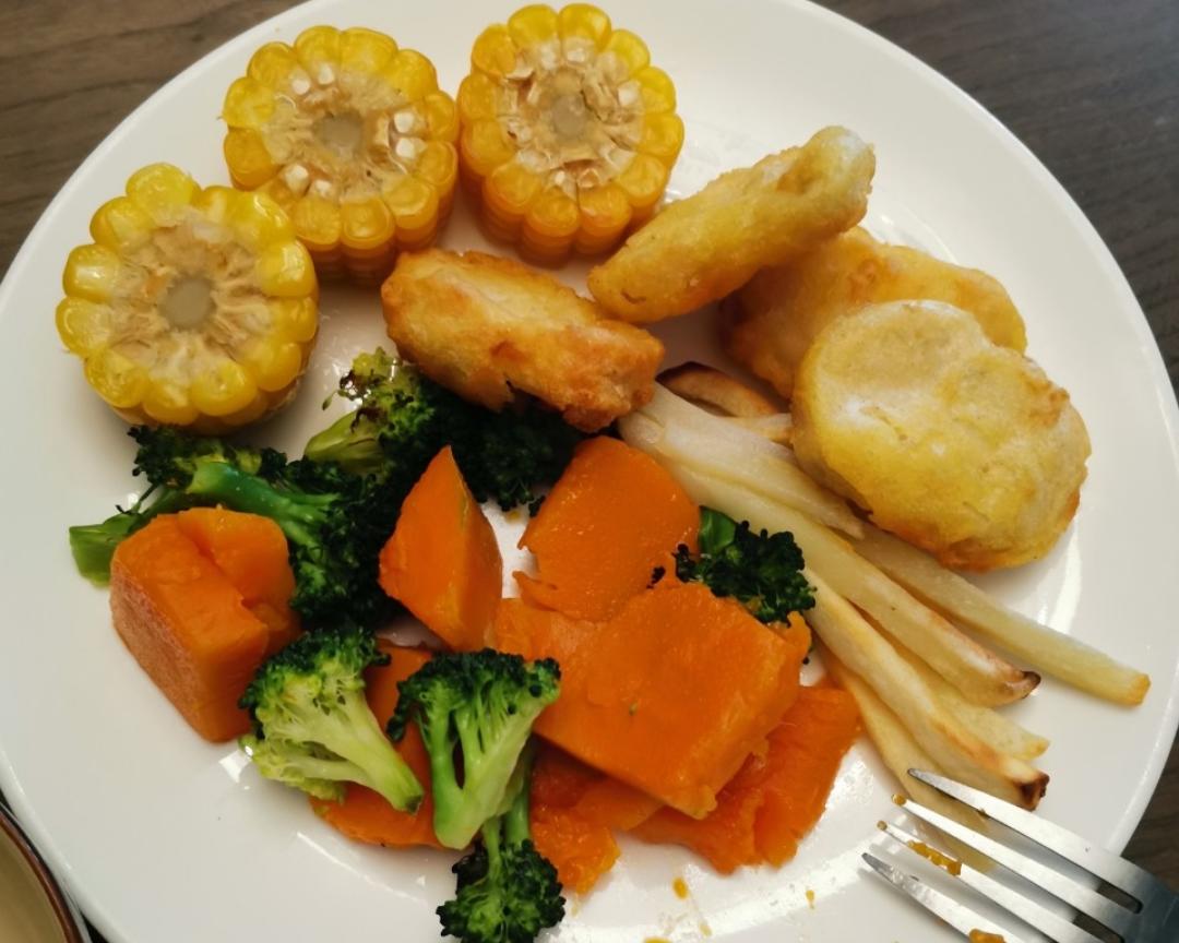 烤杂菜—减肥餐的做法