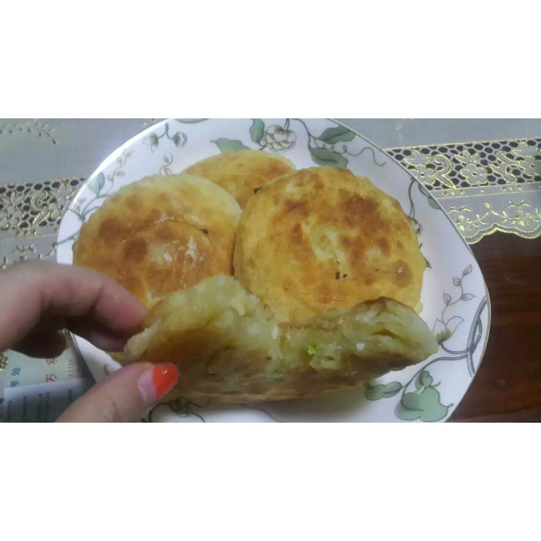 家常葱油饼