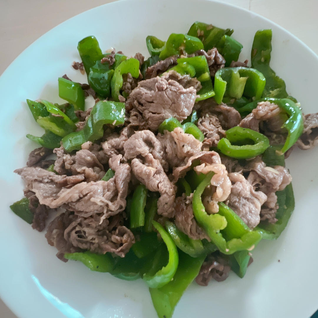 青椒牛肉