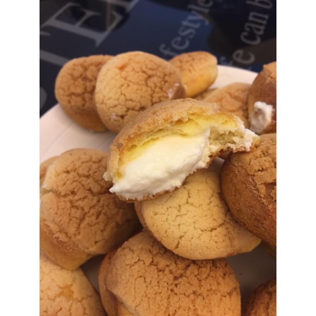 十分美味的酥皮泡芙