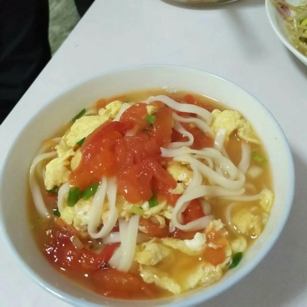 超级入味好吃的番茄鸡蛋面
