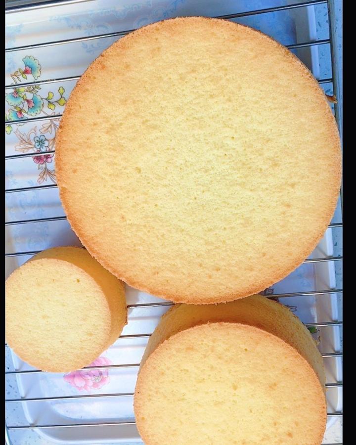 6寸，8寸，10寸戚风蛋糕配方（已更新）