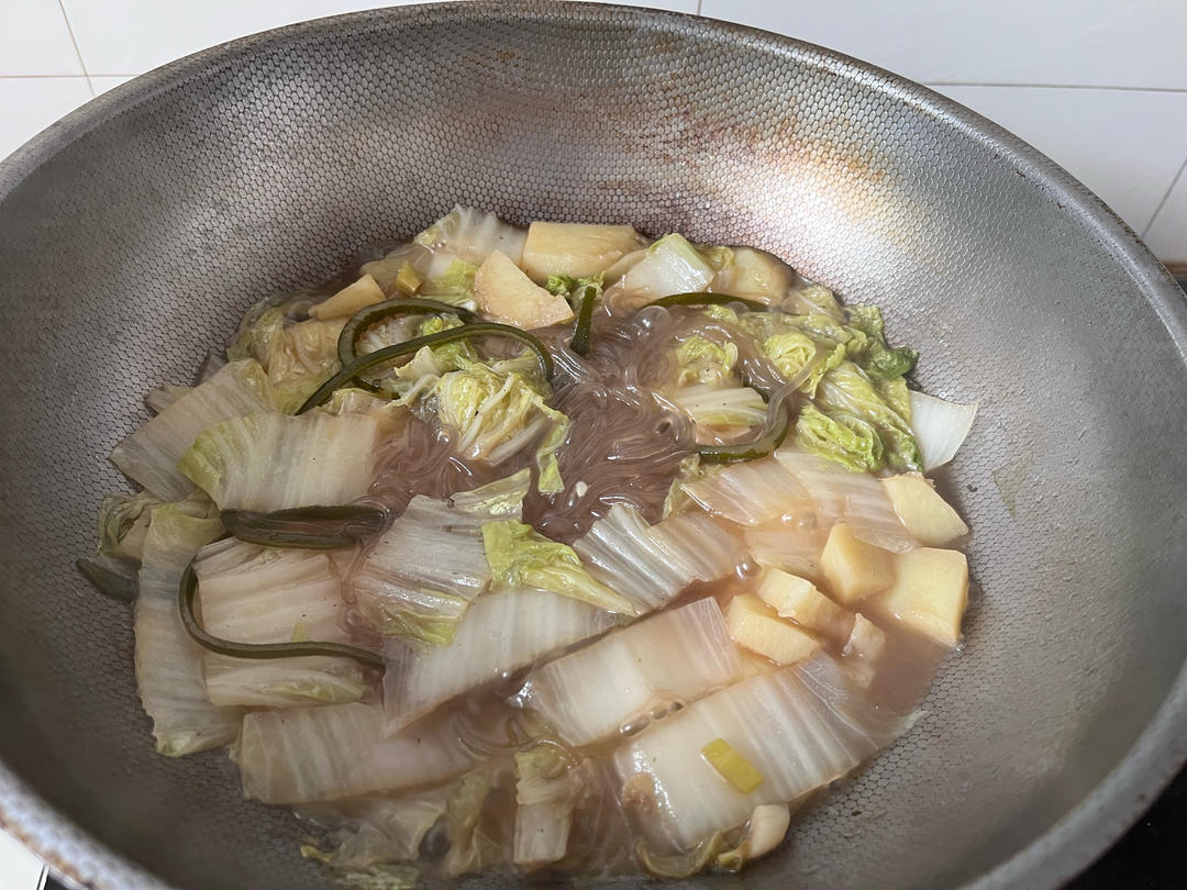 白菜土豆炖粉条