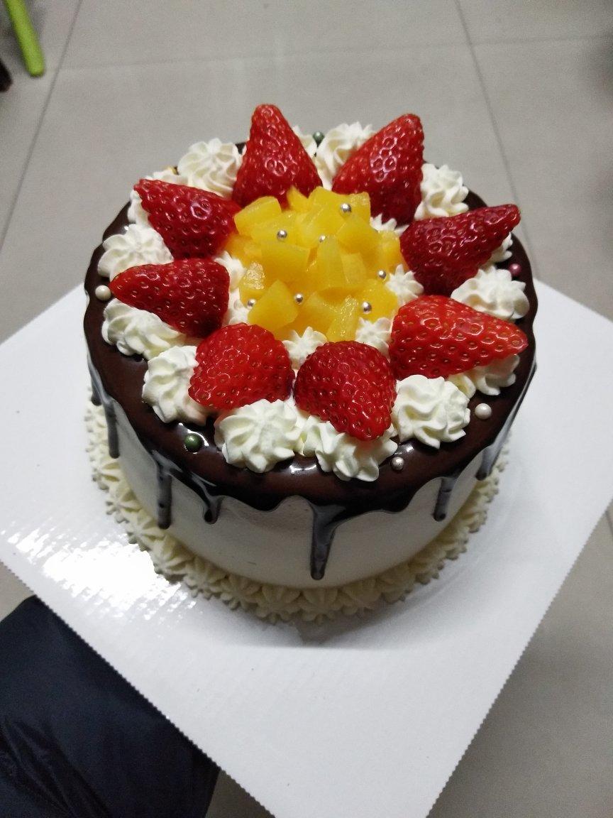 6寸原味戚风蛋糕