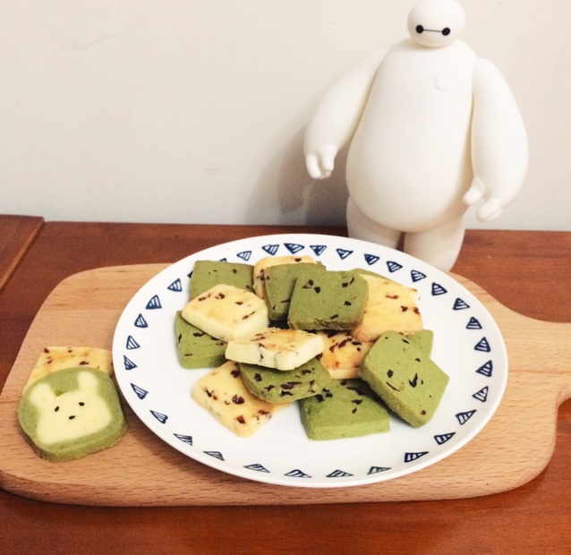 抹茶蔓越莓饼干
