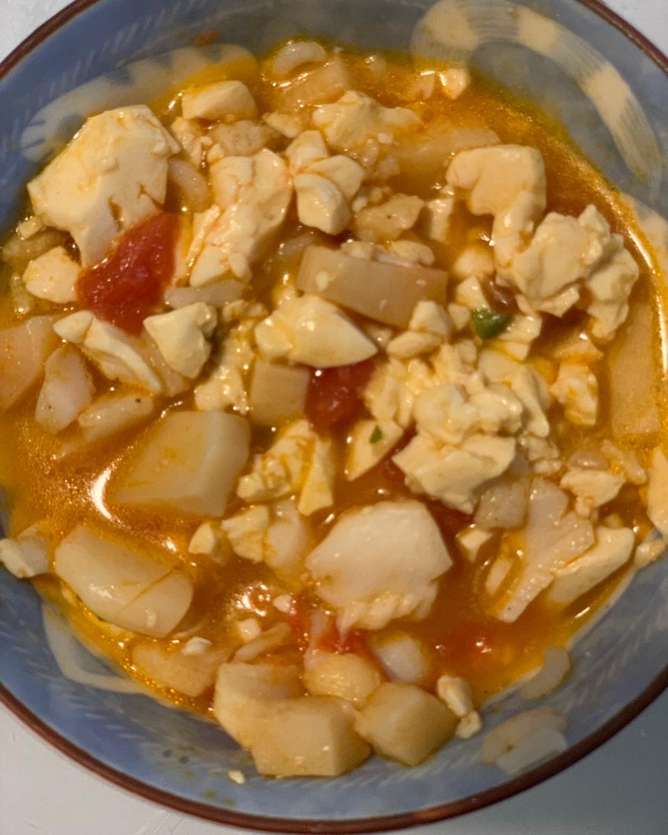 龙利鱼豆腐煲