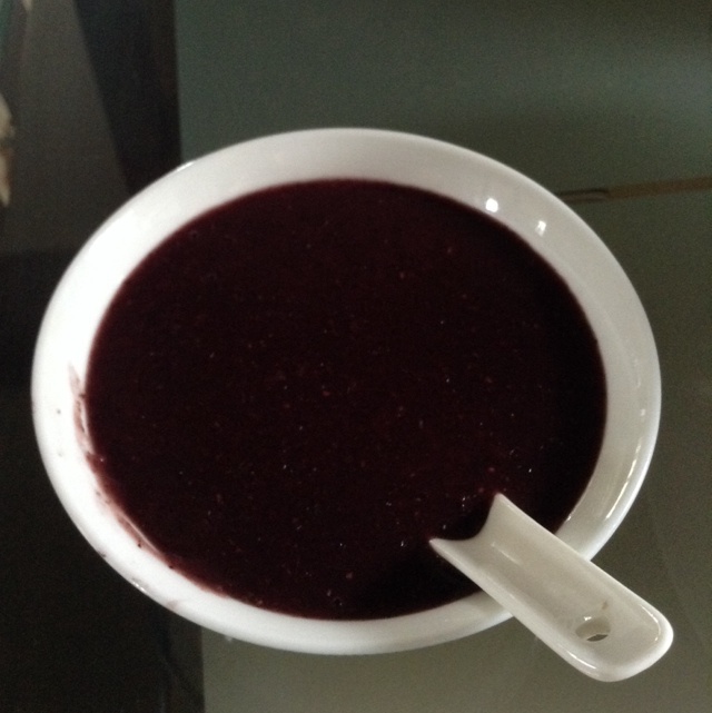 我信ming做的黑米糊